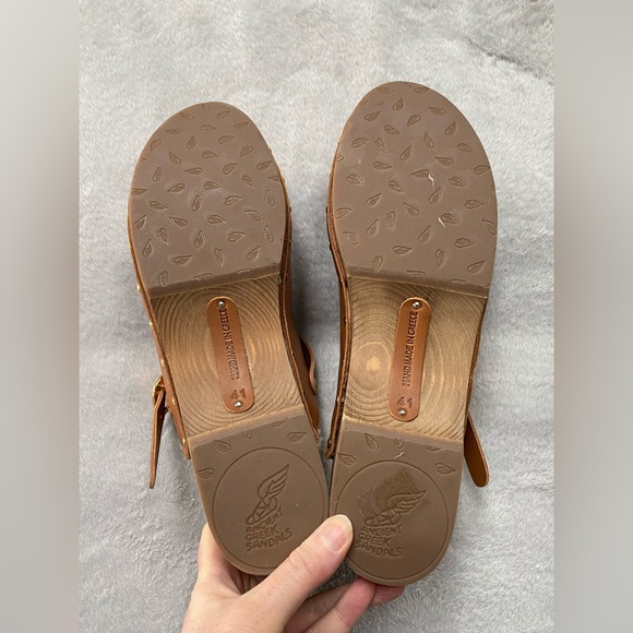 Ancient Greek Sandals shearling clog - Picture 6 of 6